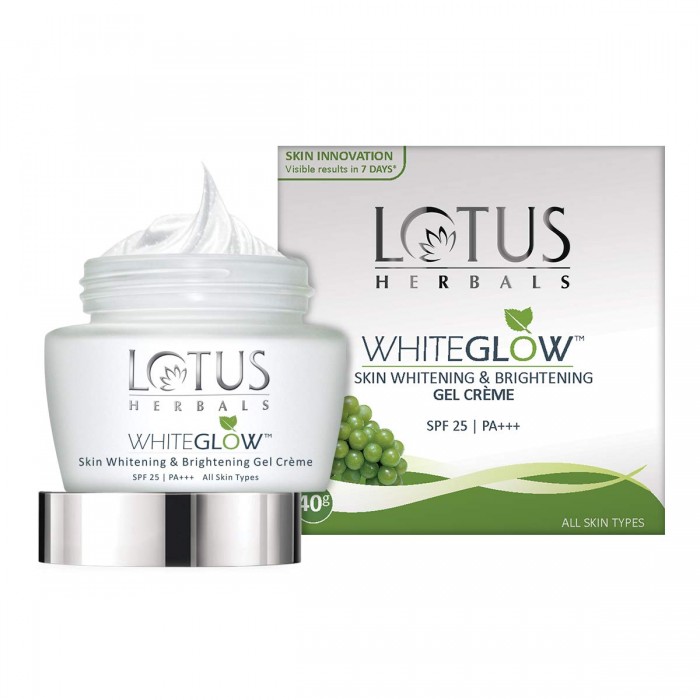 Lotus Herbals Whiteglow Gel Cream, SPF-25, 40gm
